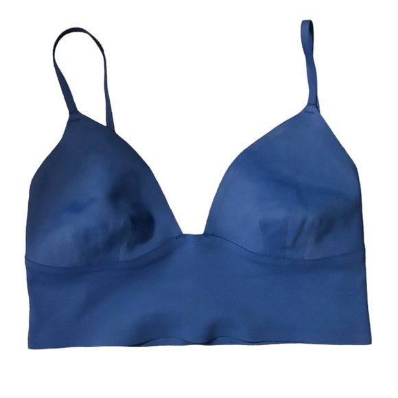 intimately Free People Sage Longline Neo Bralette in ‘Exotic Aqua’ - Picture 3 of 5
